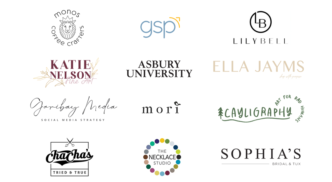 Past and present clients and brands that Esther Ellyn has done photography or social media work for.